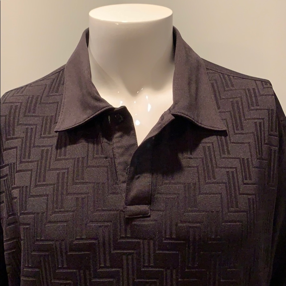 Perry Ellis Black Polo